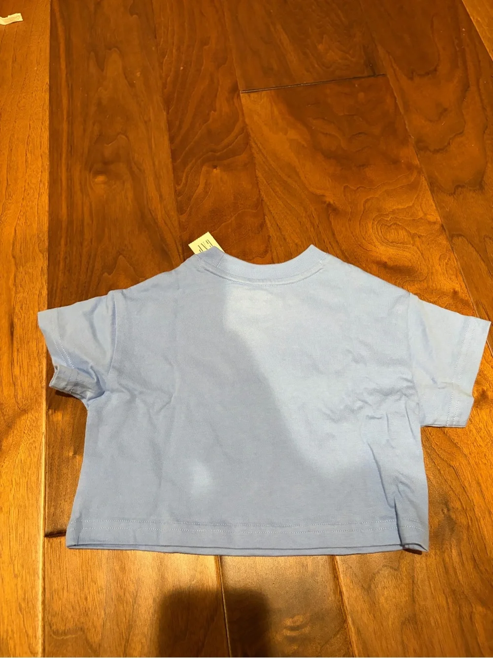 GAP Blue Daisy Duck Tee with Pink Coral denim pants size 6-12mo NWT